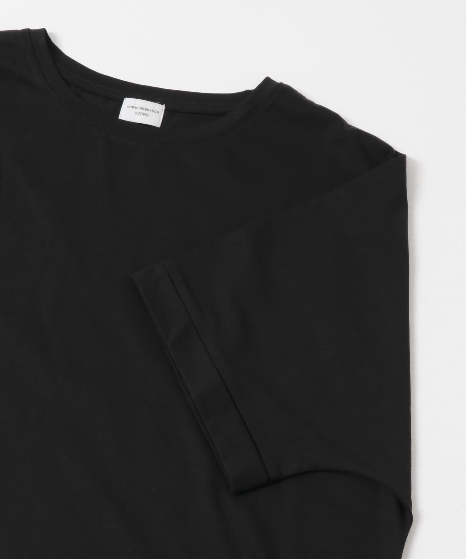 URBAN RESEARCH DOORS「『UVｶｯﾄ/接触冷感 /ﾏｼﾝｳｫｯｼｬﾌﾞﾙ』ｼﾙｷｰｺｯﾄﾝﾛｰﾙ  」|Tシャツ・カットソー|