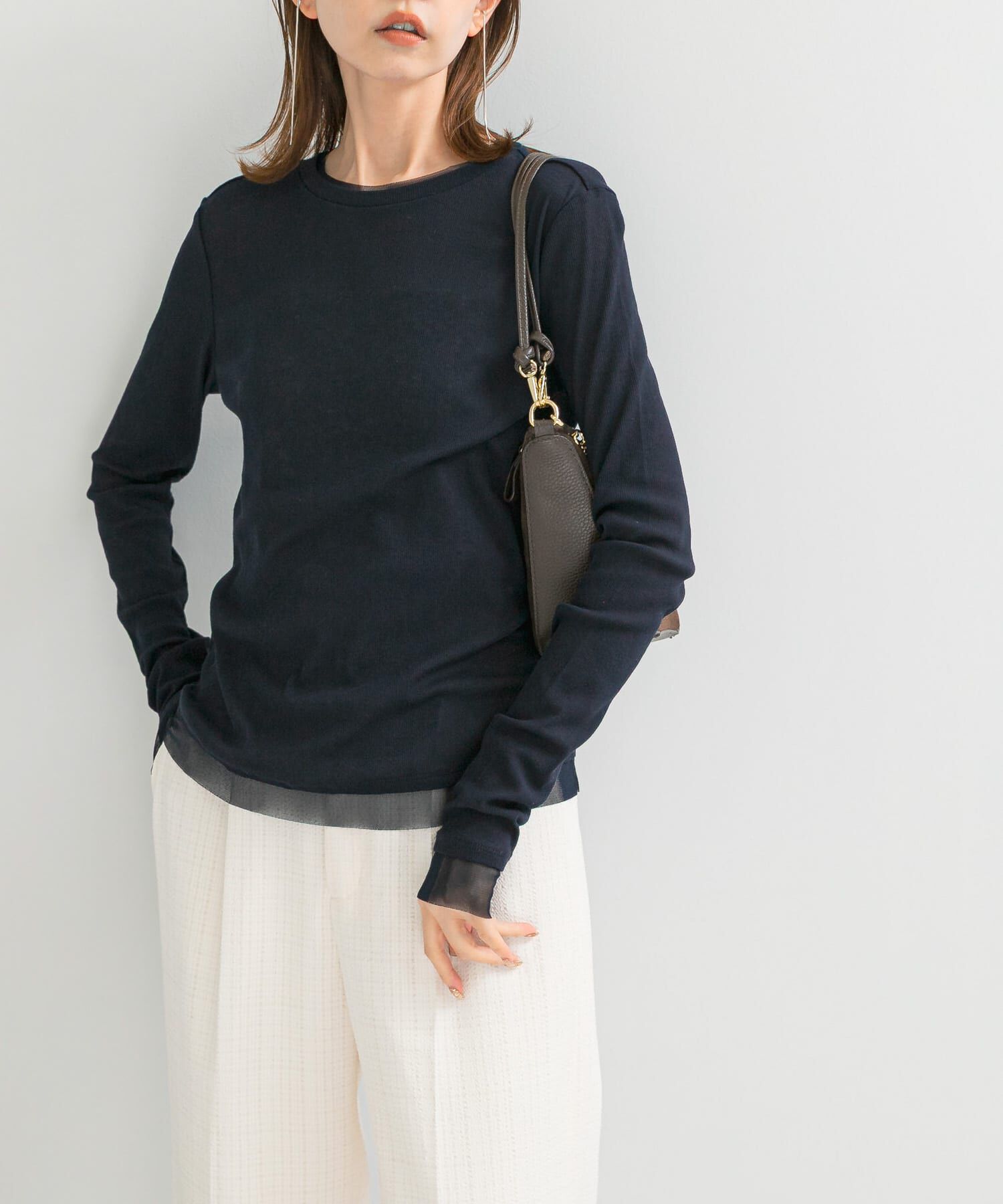 URBAN RESEARCH ROSSO「シアードッキングカットソー」|Tシャツ・カットソー|