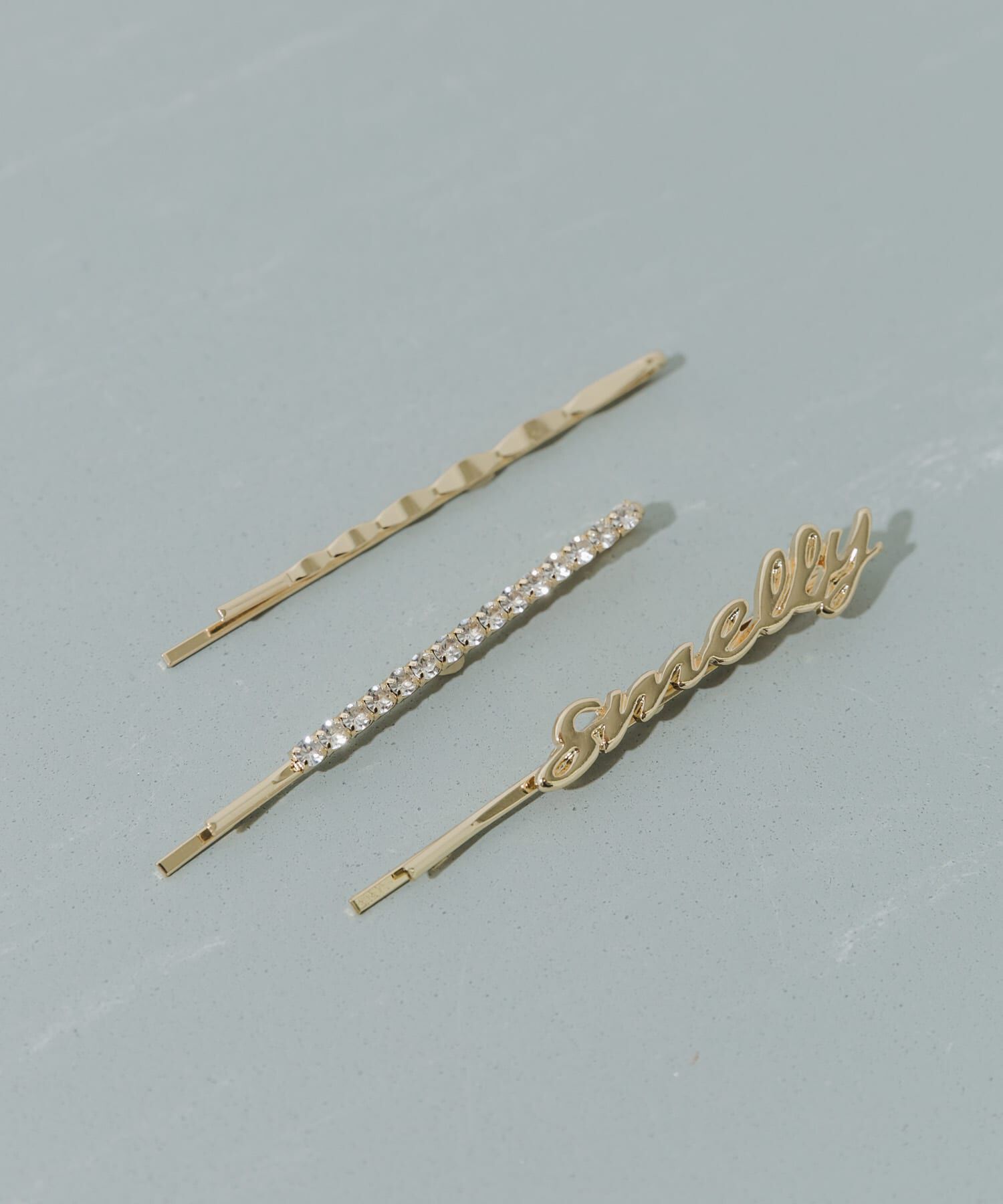 SMELLY「3セットロゴヘアピン」|その他|