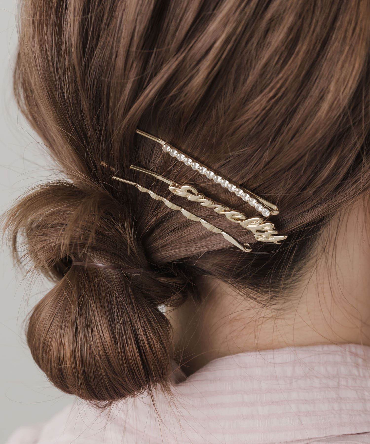 SMELLY「3セットロゴヘアピン」|その他|