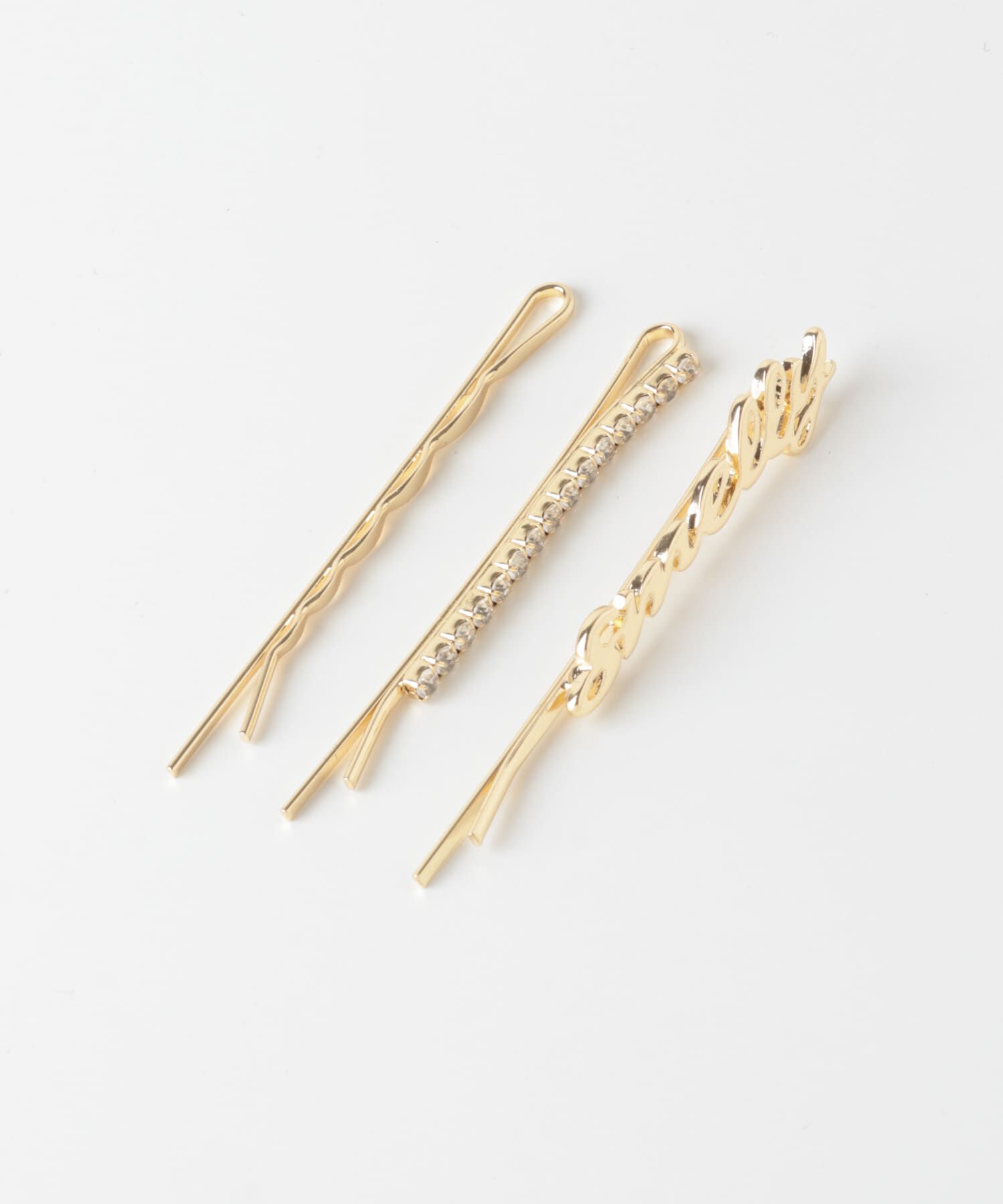 SMELLY「3セットロゴヘアピン」|その他|