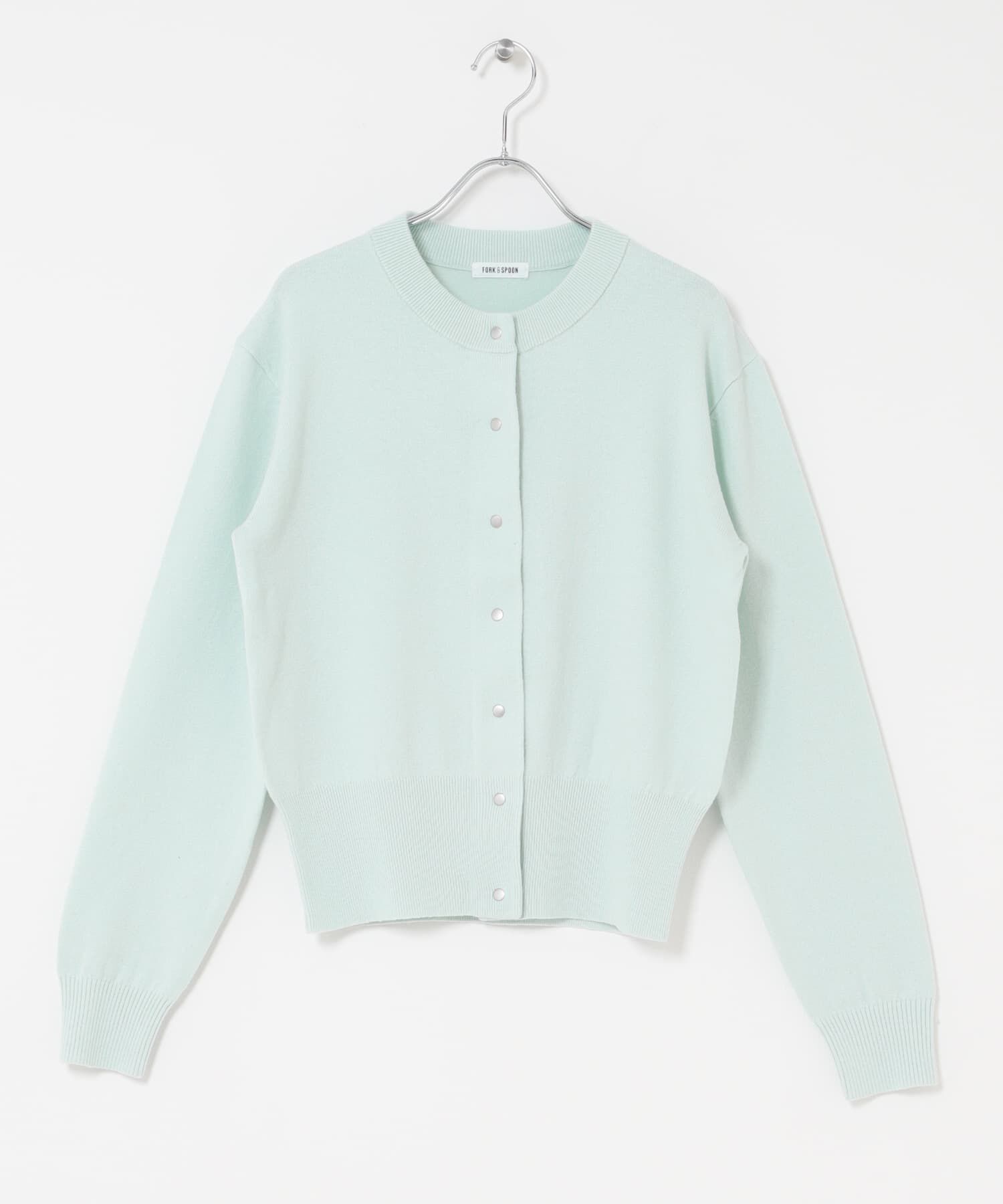 URBAN RESEARCH DOORS「FORK&SPOON　ミラージュクルーネックニットカーディガン」|カーディガン|