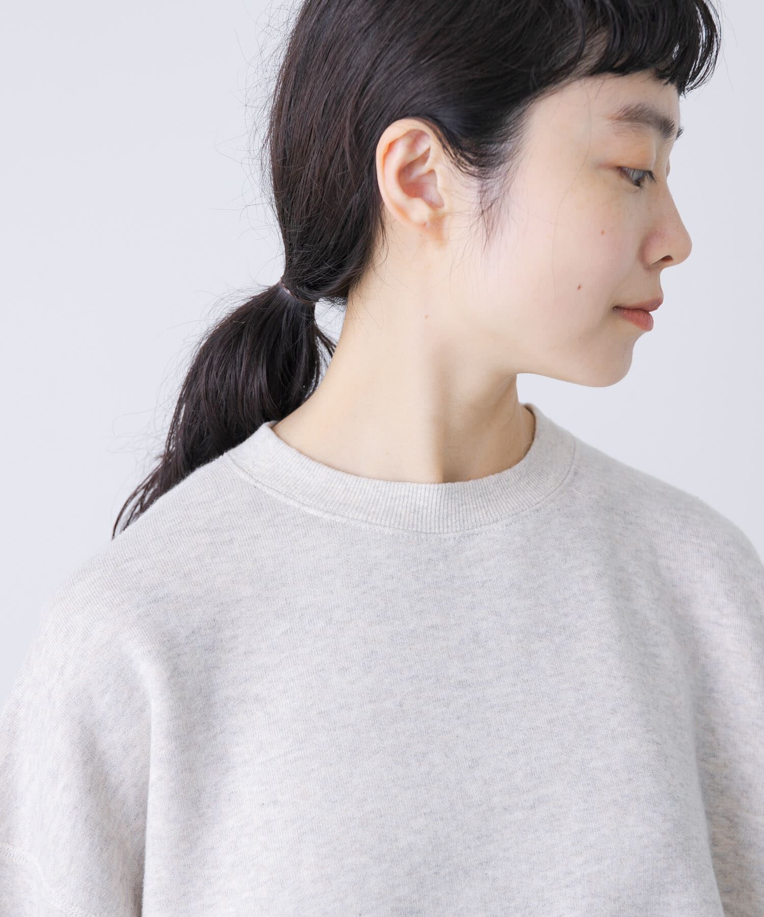 コットンリヨセルスウェットプルオーバー（かぐれ）｜ルミネの