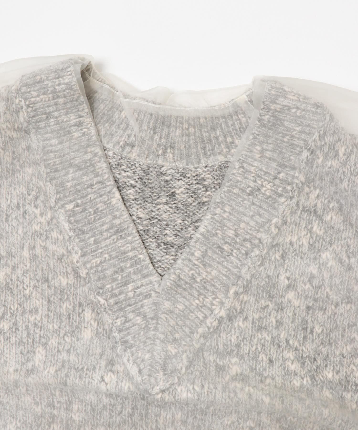 URBAN RESEARCH ROSSO「CHIGNON　リバーオーガンドッキングベスト」|ベスト・ジレ|