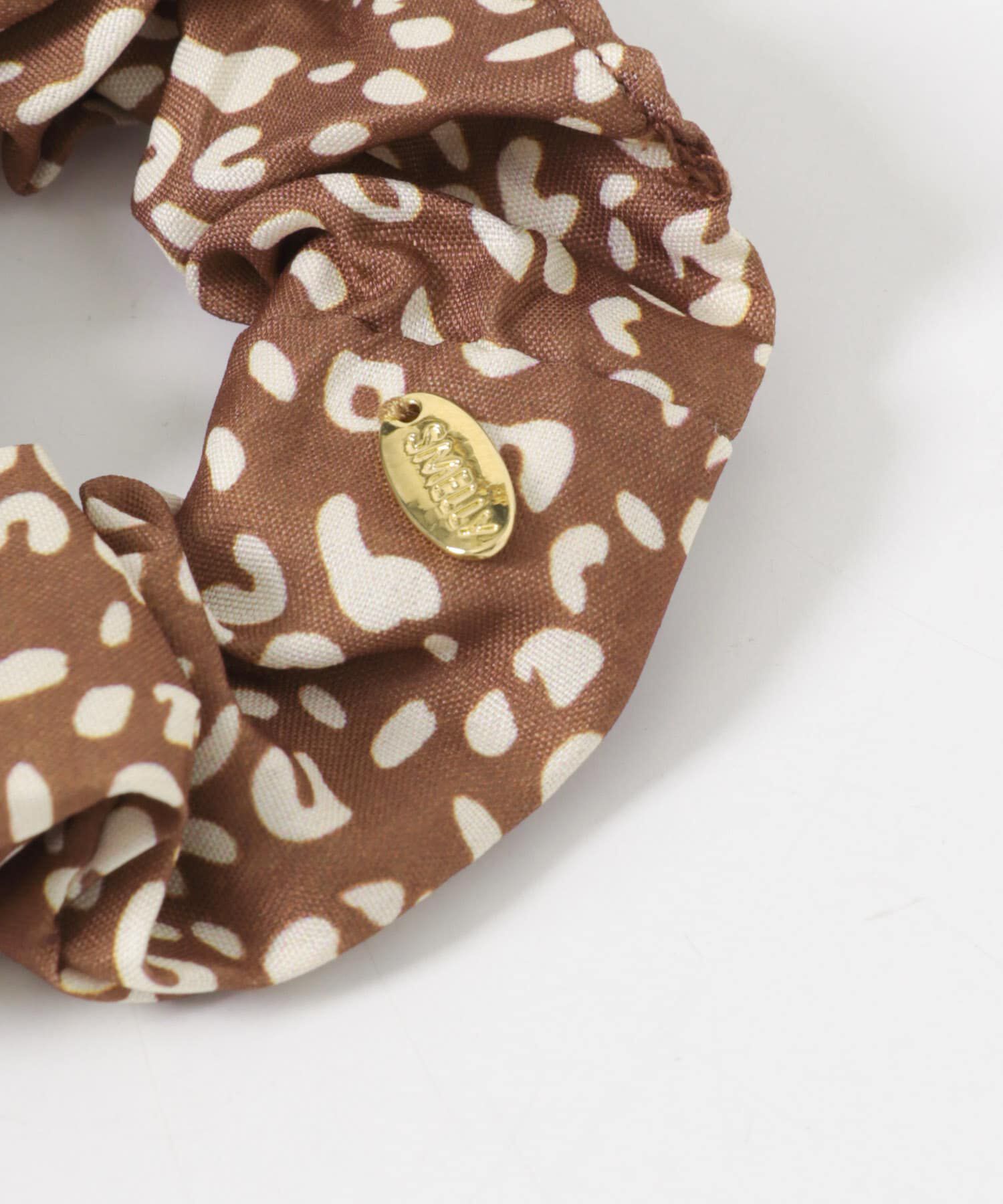 SMELLY「レオパード2セットシュシュ」|ヘアゴム・シュシュ|