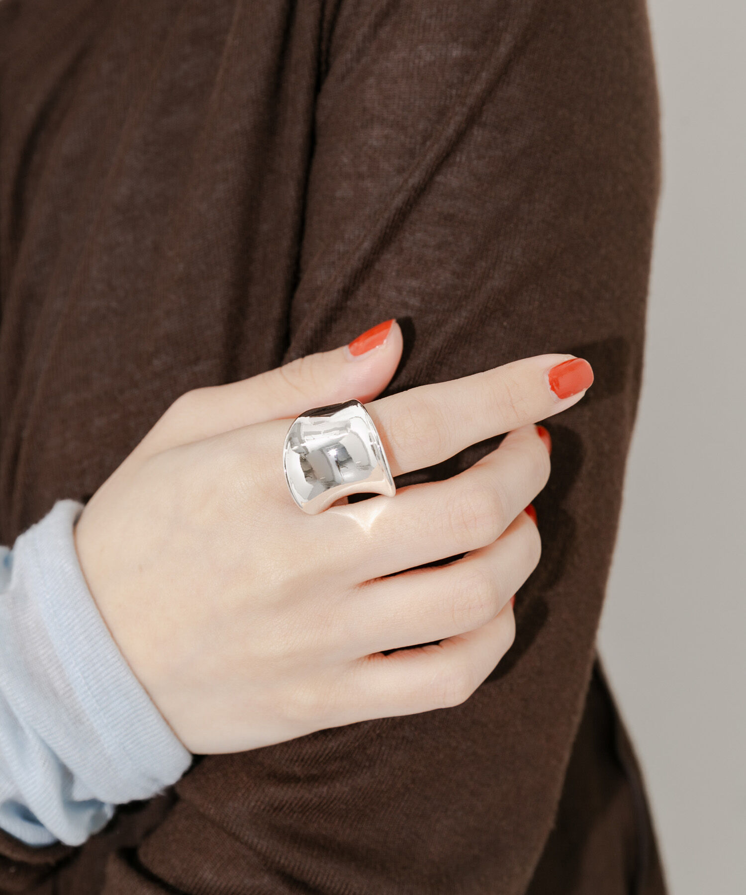 SMELLY「ボリュームワイドリング」|リング|