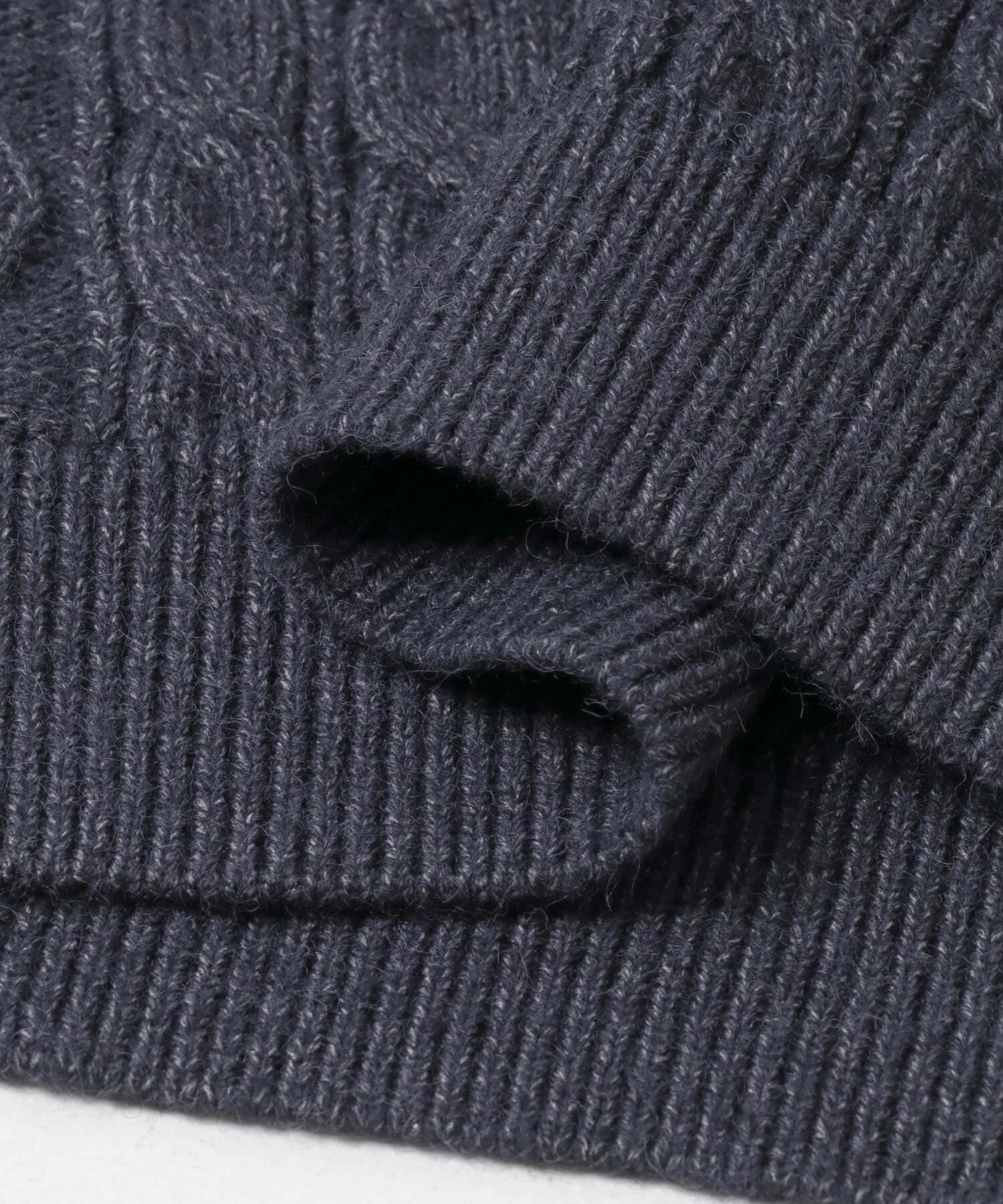 URBAN RESEARCH DOORS「アランニットクルーネックプルオーバー」|ニット・セーター|