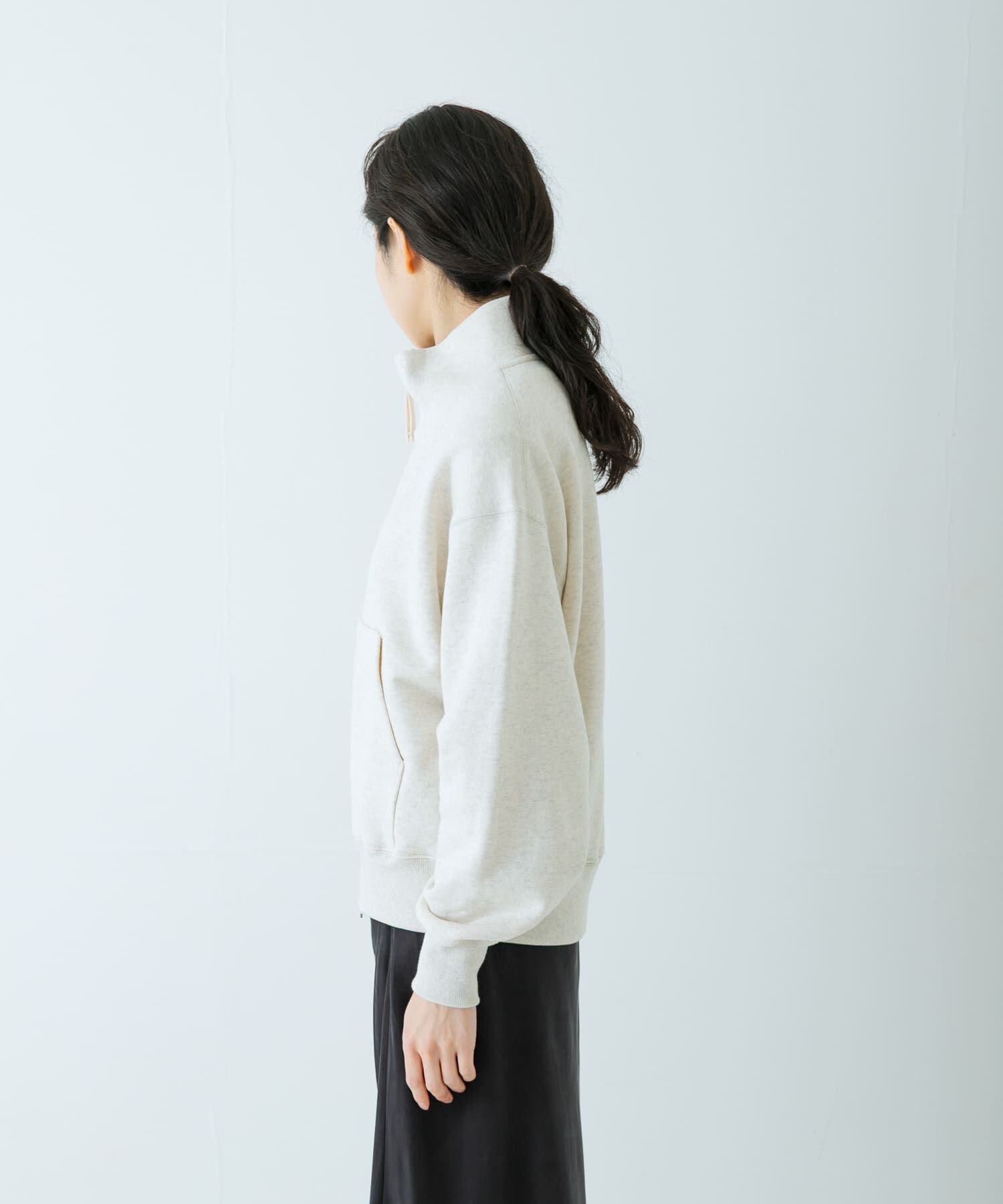 コットンスウェットスタンドジップ（かぐれ）｜ルミネのファッション