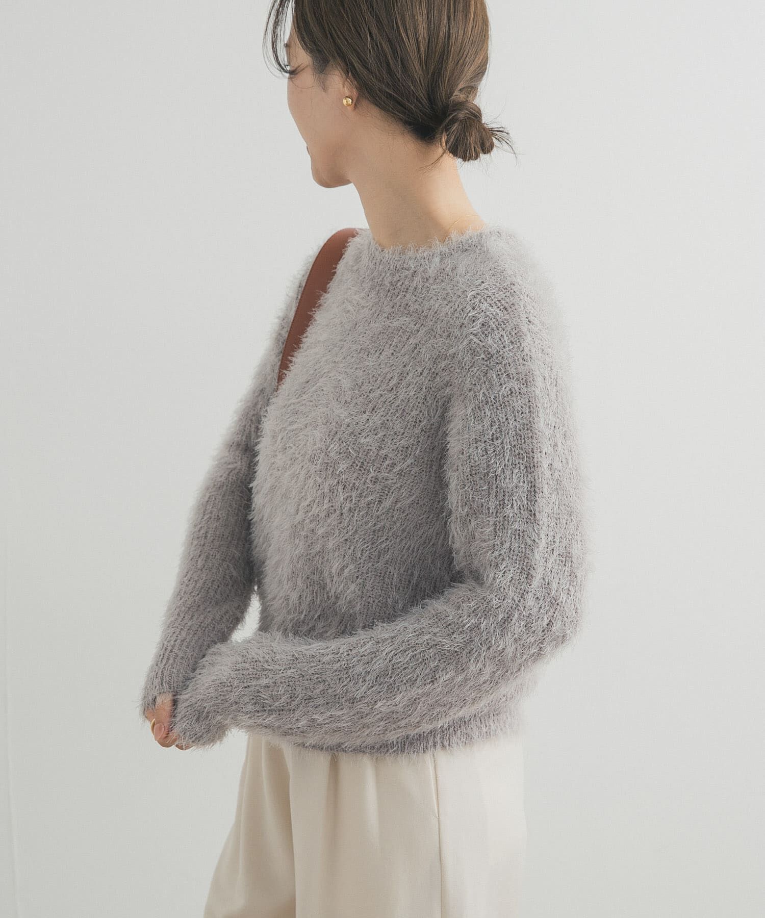 URBAN RESEARCH DOORS「シャギーニット」|ニット・セーター|