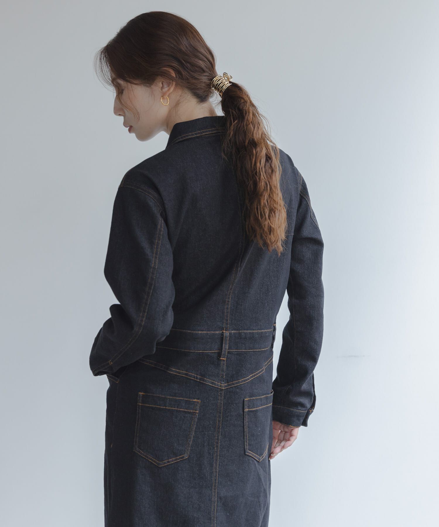 Sonny Label 「デニムジャンパースカート」|ワンピース|