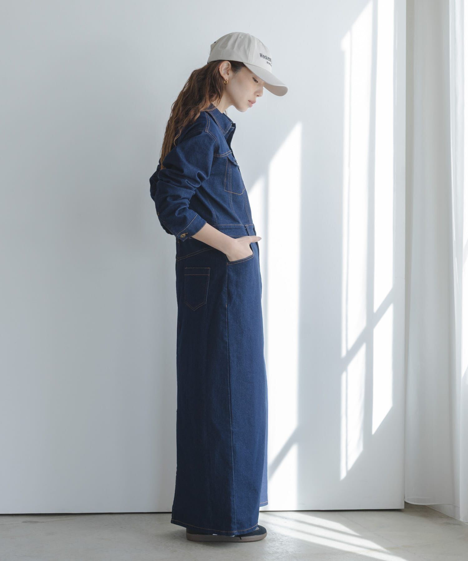 Sonny Label 「デニムジャンパースカート」|ワンピース|