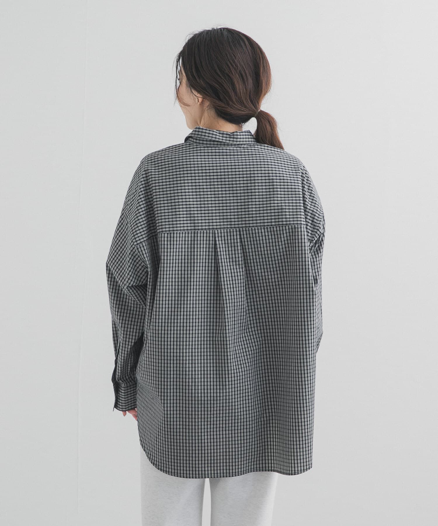 URBAN RESEARCH DOORS「刺繍チェックシャツ」|シャツ・ブラウス|