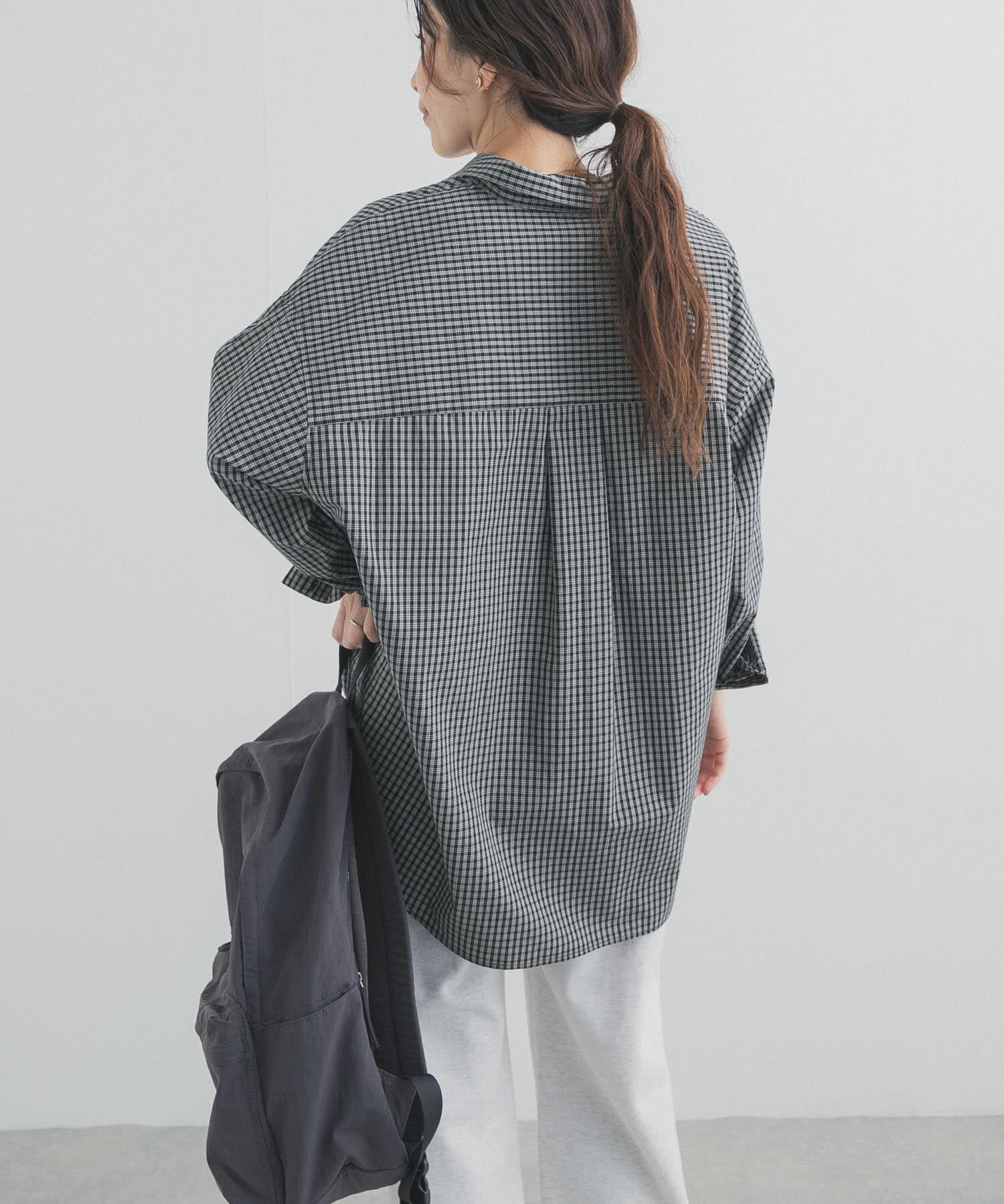 URBAN RESEARCH DOORS「刺繍チェックシャツ」|シャツ・ブラウス|