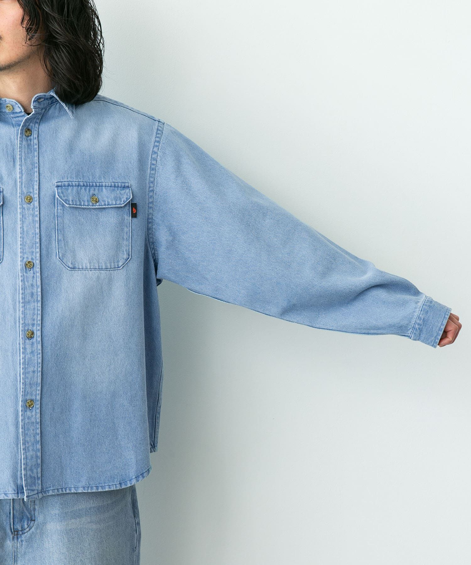 Sonny Label 「『別注』RED KAP&times;Sonny Label　デニムシャツ」|シャツ・ブラウス|