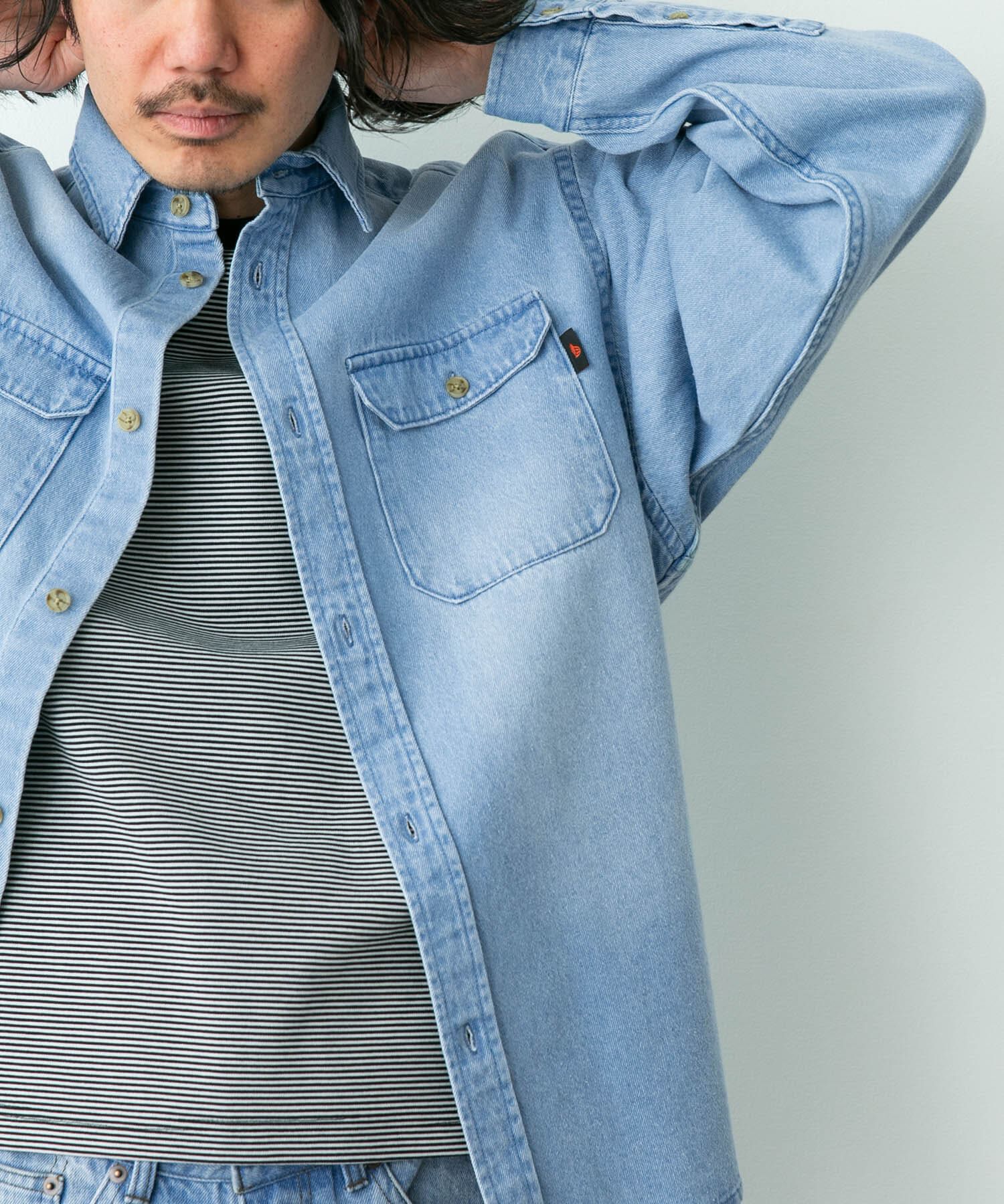 Sonny Label 「『別注』RED KAP&times;Sonny Label　デニムシャツ」|シャツ・ブラウス|