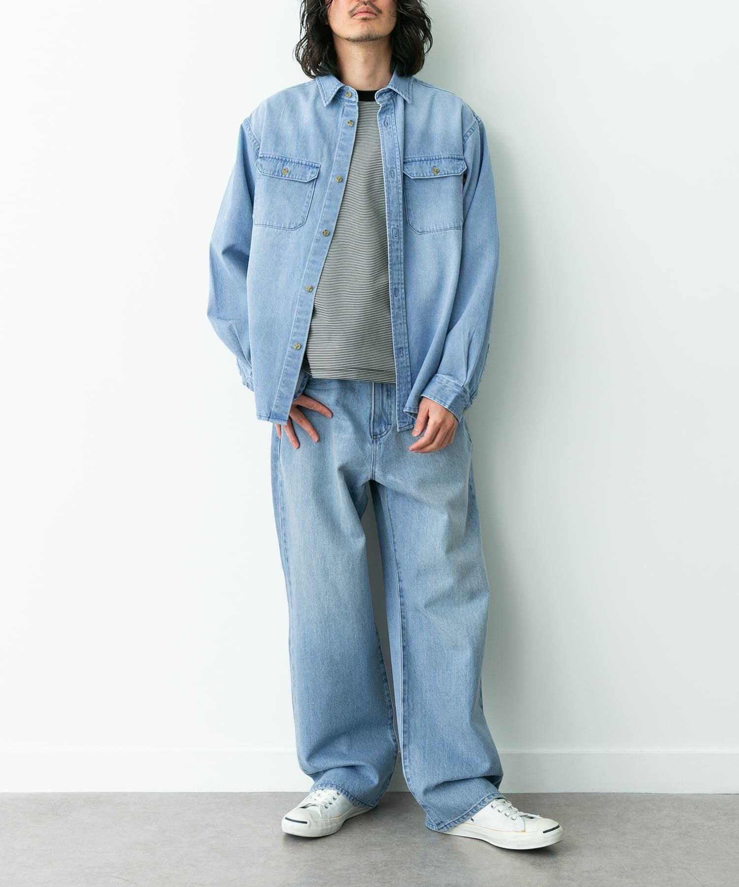 Sonny Label 「『別注』RED KAP&times;Sonny Label　デニムシャツ」|シャツ・ブラウス|