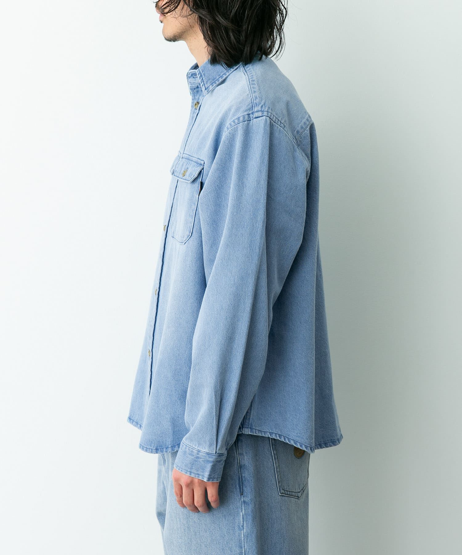 Sonny Label 「『別注』RED KAP&times;Sonny Label　デニムシャツ」|シャツ・ブラウス|