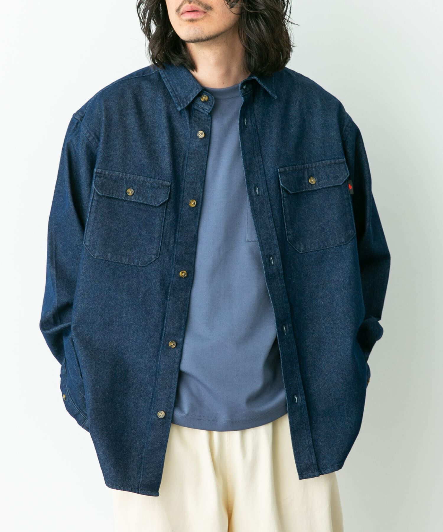 Sonny Label 「『別注』RED KAP&times;Sonny Label　デニムシャツ」|シャツ・ブラウス|