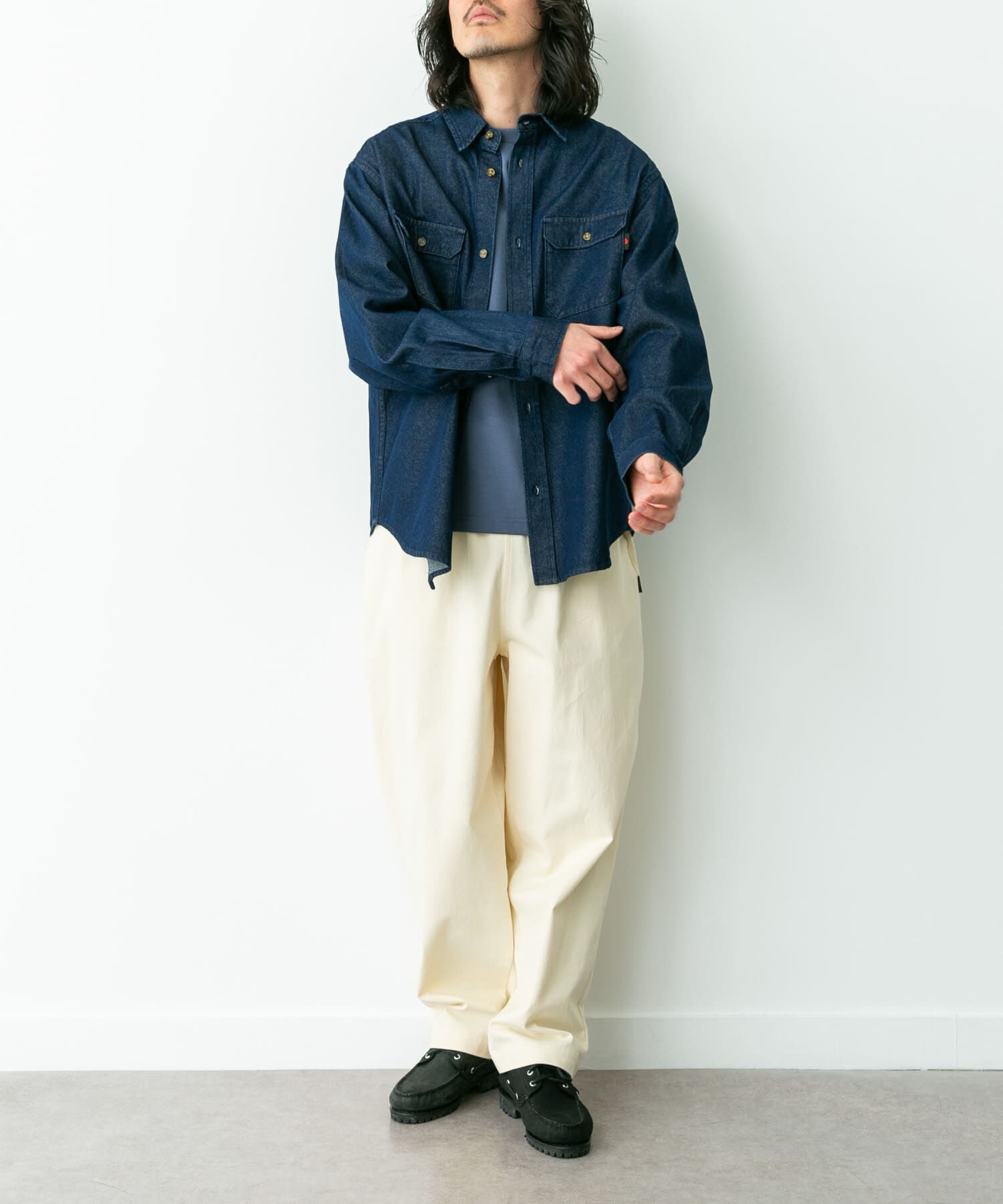 Sonny Label 「『別注』RED KAP&times;Sonny Label　デニムシャツ」|シャツ・ブラウス|