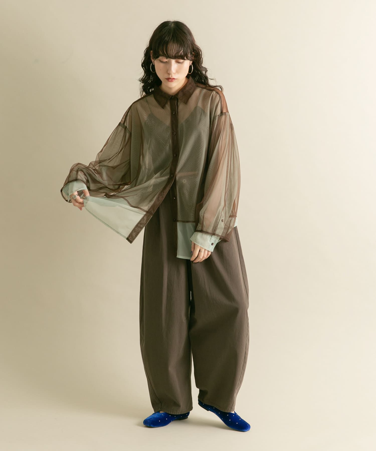  「スタッズベロアパンプス」|パンプス|