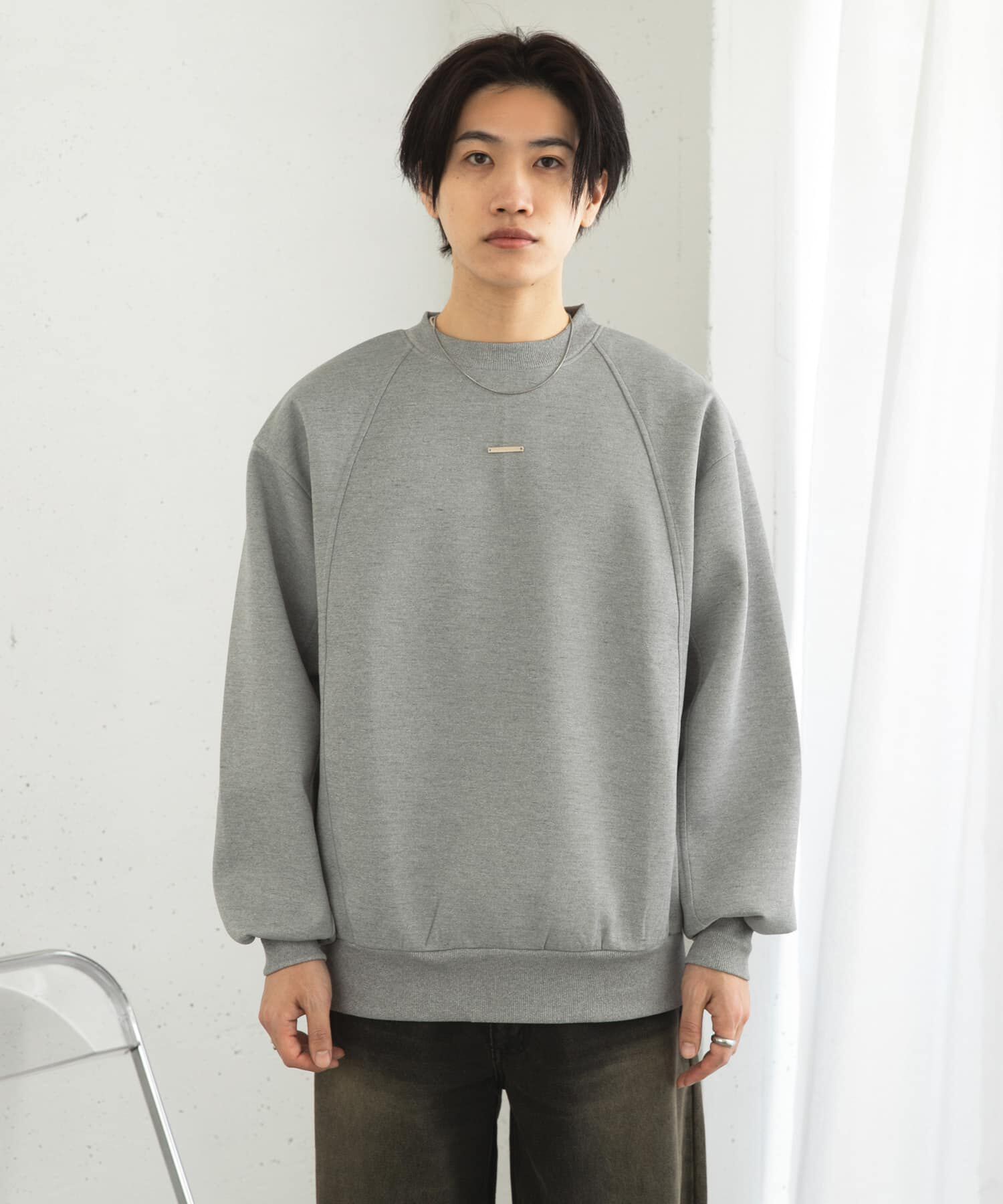 SENSE OF PLACE by URBAN RESEARCH「ポンチプレートキリカエスウェット」|スウェット・ジャージ|