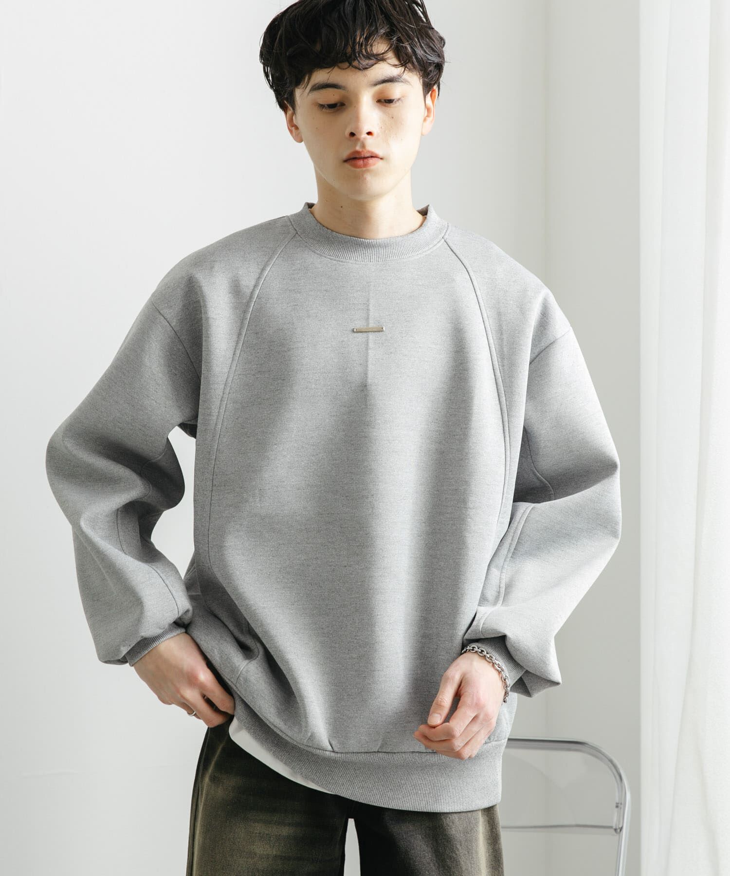 SENSE OF PLACE by URBAN RESEARCH「ポンチプレートキリカエスウェット」|スウェット・ジャージ|