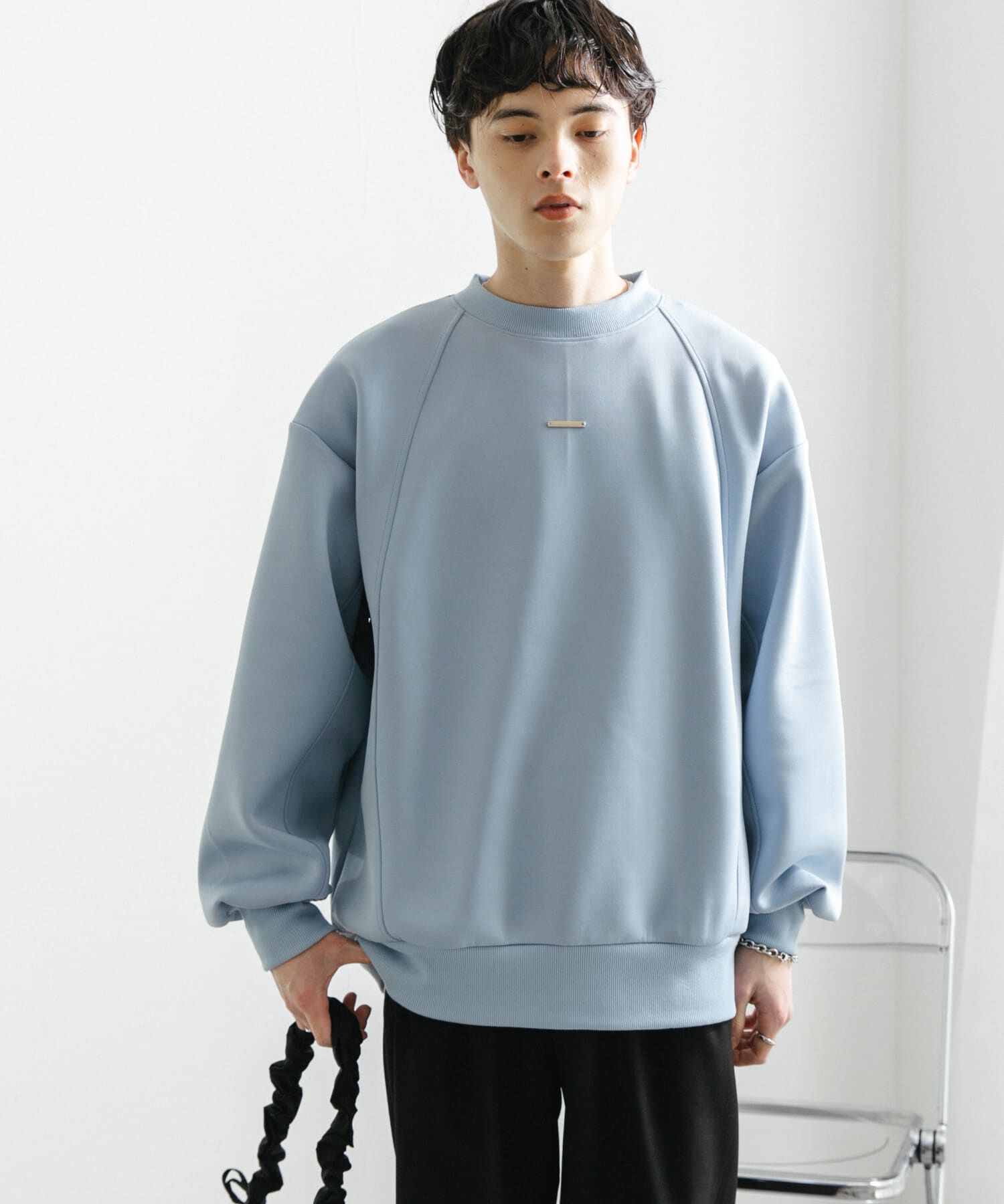 SENSE OF PLACE by URBAN RESEARCH「ポンチプレートキリカエスウェット」|スウェット・ジャージ|