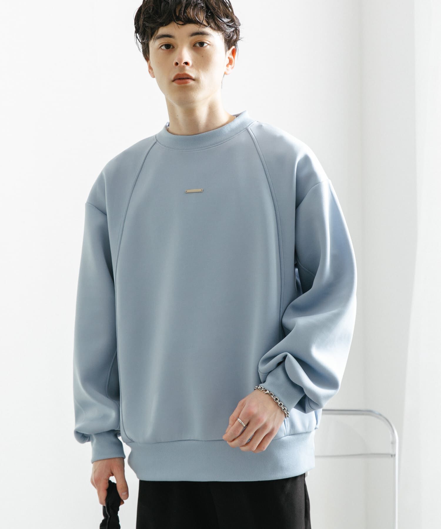 SENSE OF PLACE by URBAN RESEARCH「ポンチプレートキリカエスウェット」|スウェット・ジャージ|