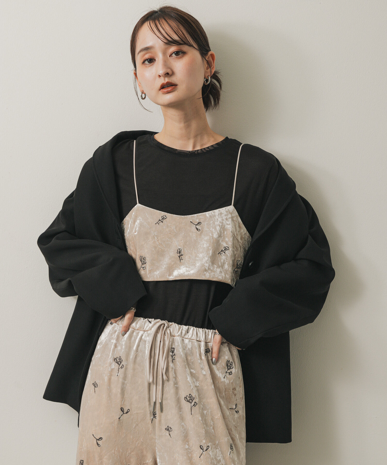 SENSE OF PLACE by URBAN RESEARCH「ベロアシシュウブラビスチェ」|その他|