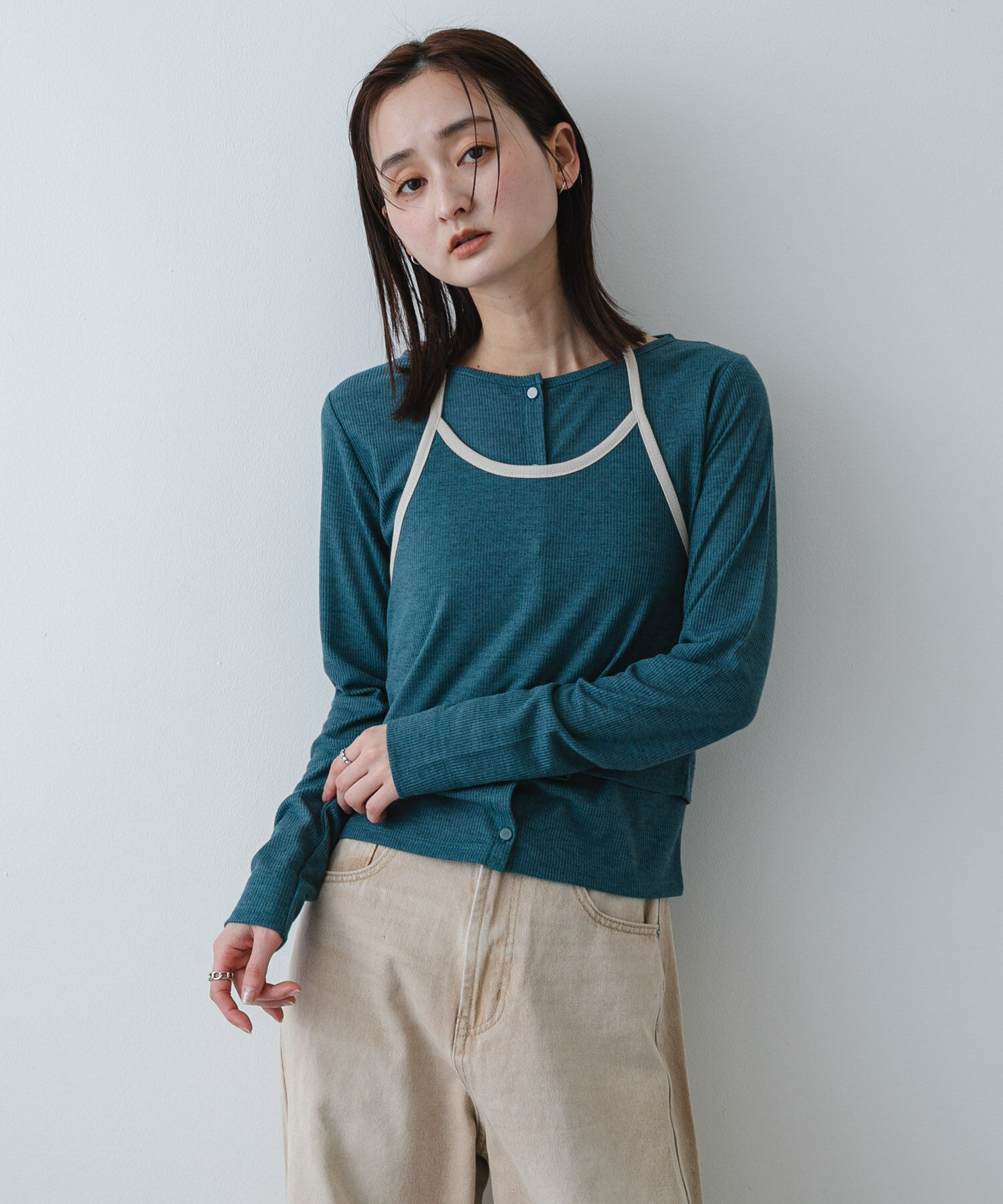 SENSE OF PLACE by URBAN RESEARCH「アンサンブルカットトップ」|Tシャツ・カットソー|