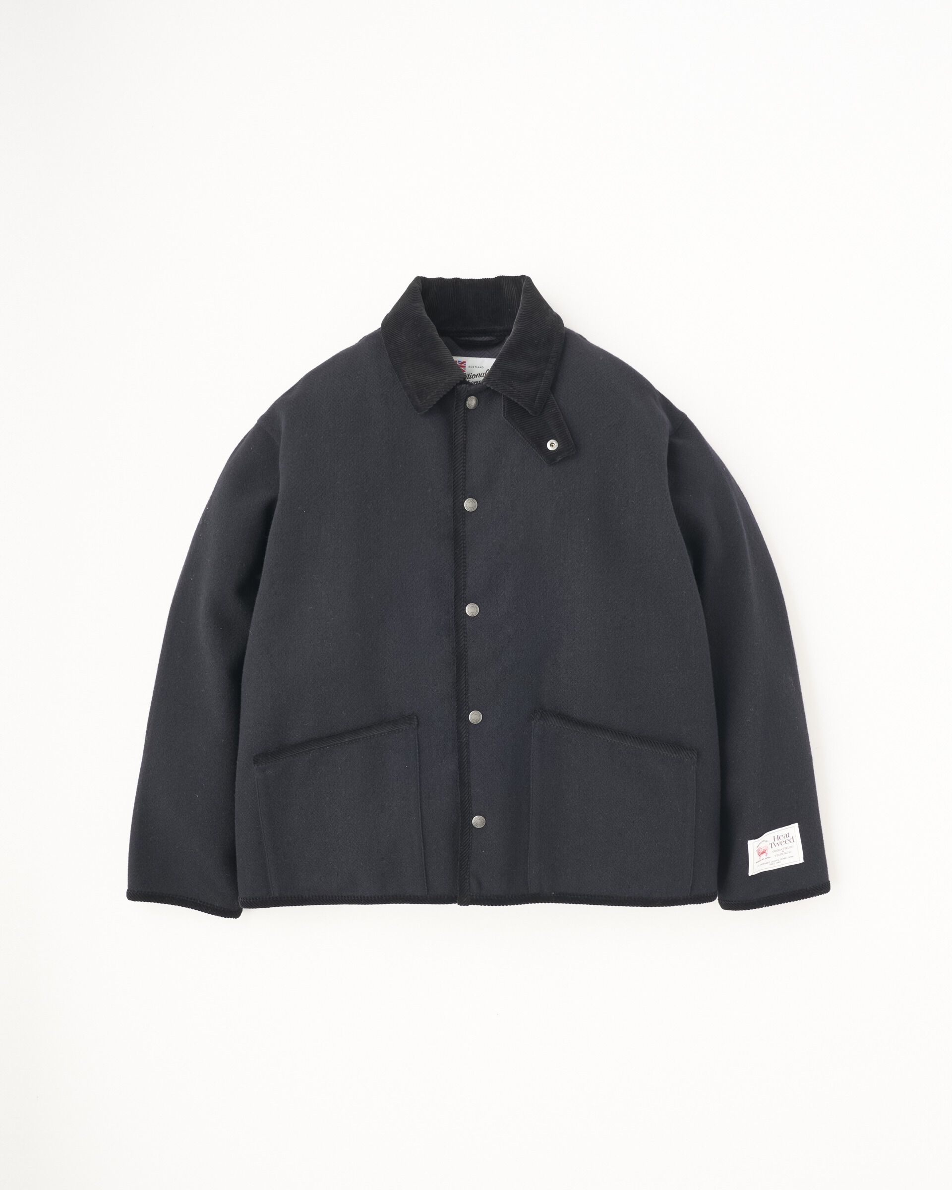 Traditional Weatherwear「WAVERLY STUDS SHORT」|その他|ﾍﾘﾝﾎﾞｰﾝ (ﾌﾞﾗｯｸ)