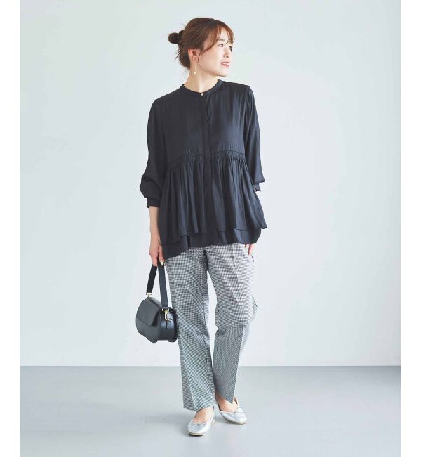 le.coeur blanc「ドライストレッチテーパードパンツ」|その他|