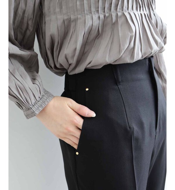 le.coeur blanc「ドライストレッチテーパードパンツ」|その他|