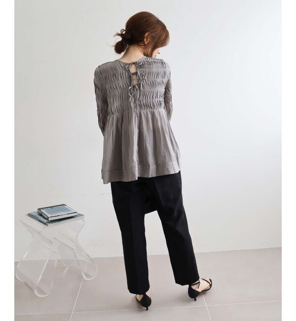 le.coeur blanc「ドライストレッチテーパードパンツ」|その他|