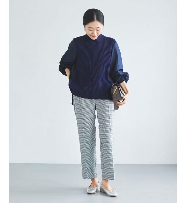 le.coeur blanc「ドライストレッチテーパードパンツ」|その他|