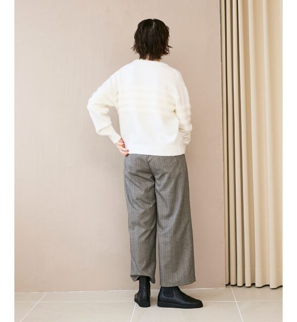  「パール&times;シャギーニット」|ニット・セーター|