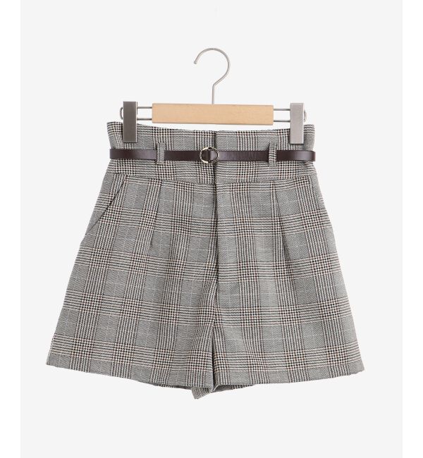 MAJESTICLEGON「クラシックベルト付きショートパンツ」|その他|