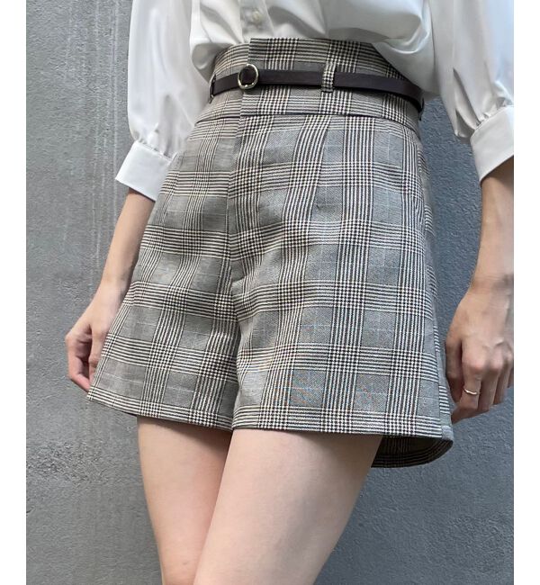 MAJESTICLEGON「クラシックベルト付きショートパンツ」|その他|