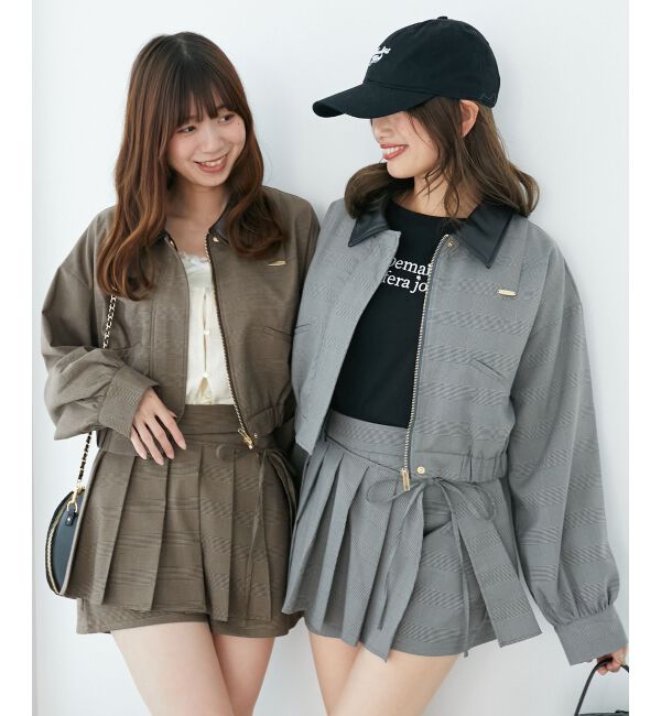  「プリーツデザインショートパンツ」|その他|