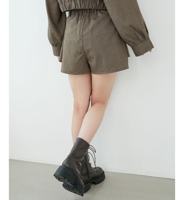  「プリーツデザインショートパンツ」|その他|