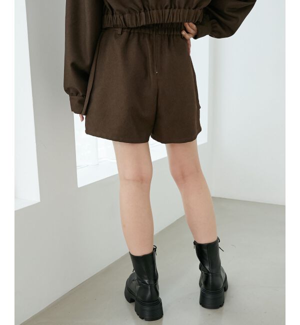  「プリーツデザインショートパンツ」|その他|