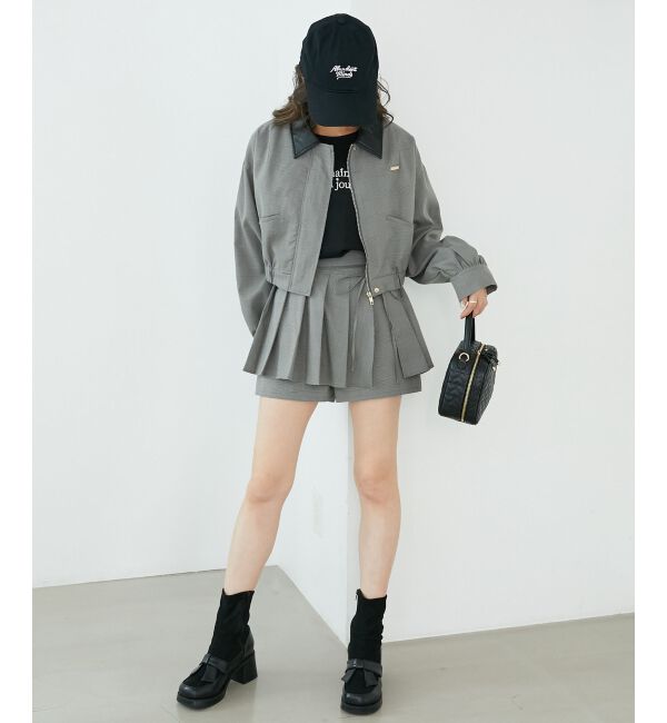  「プリーツデザインショートパンツ」|その他|