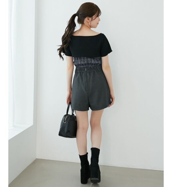  「プリーツデザインショートパンツ」|その他|