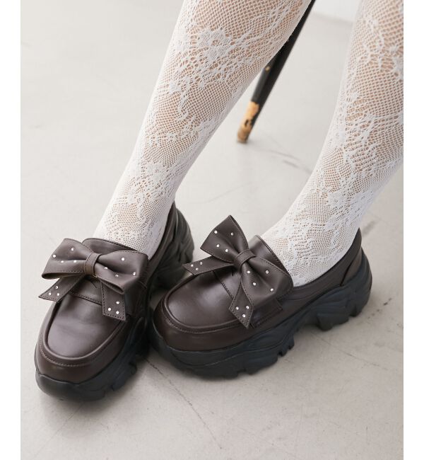  「取り外しリボンスニーカーローファー」|その他|