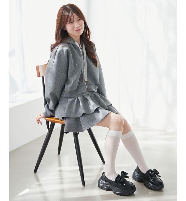  「取り外しリボンスニーカーローファー」|その他|