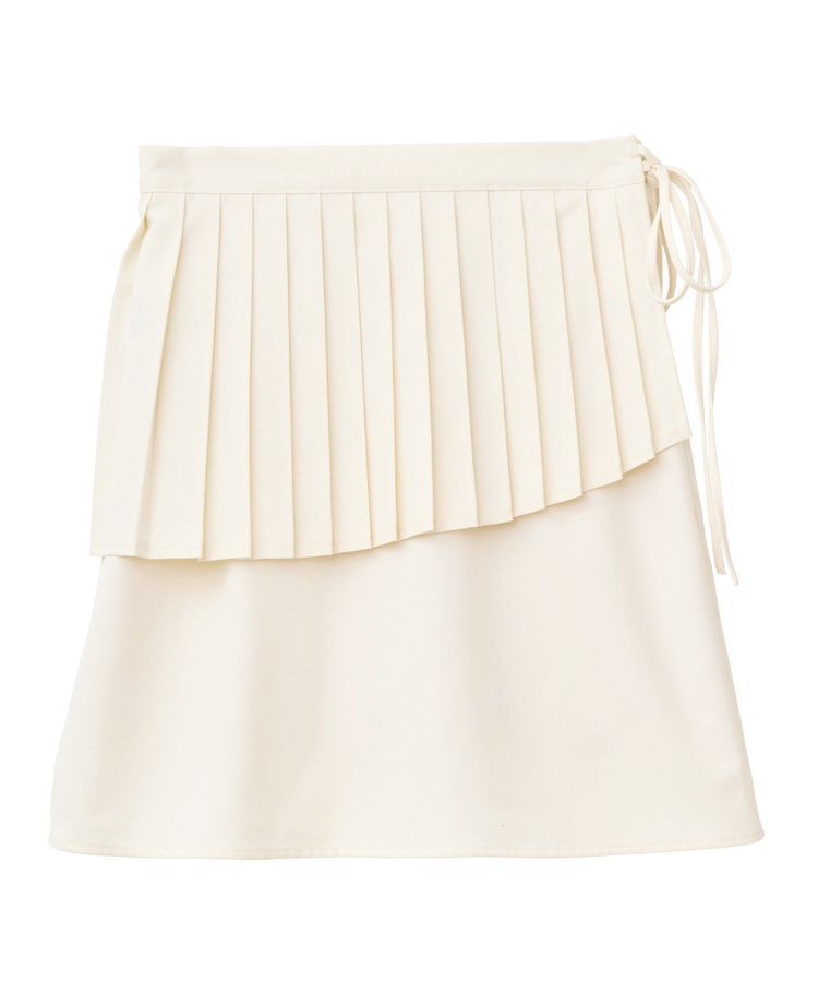 earth music&ecology「SET2点プリーツラップスカート＋ミニスカート」|スカート|