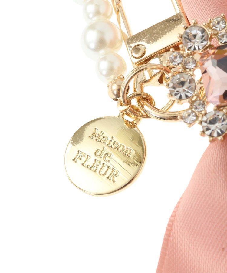 Maison de FLEUR「EC限定ビジューリボンパールストラップ」|その他|
