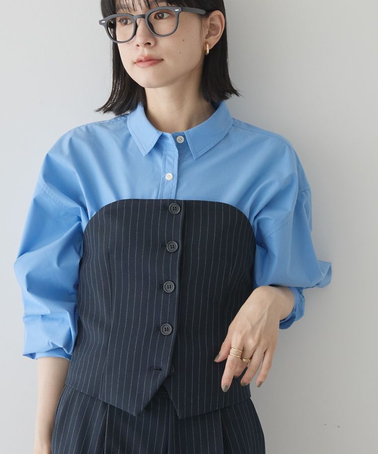 AMERICAN HOLIC「【2WAY】イージーケアフロントボタンビスチェ」|ベスト・ジレ|