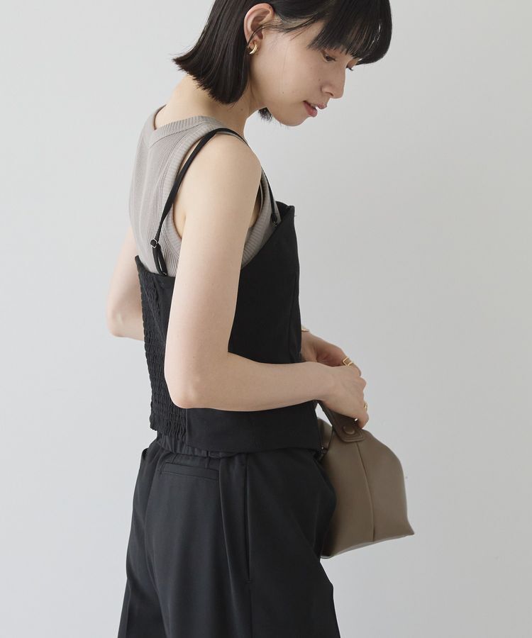 AMERICAN HOLIC「【2WAY】イージーケアフロントボタンビスチェ」|ベスト・ジレ|