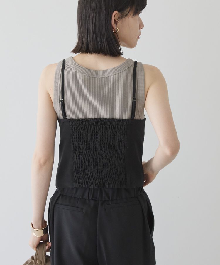 AMERICAN HOLIC「【2WAY】イージーケアフロントボタンビスチェ」|ベスト・ジレ|